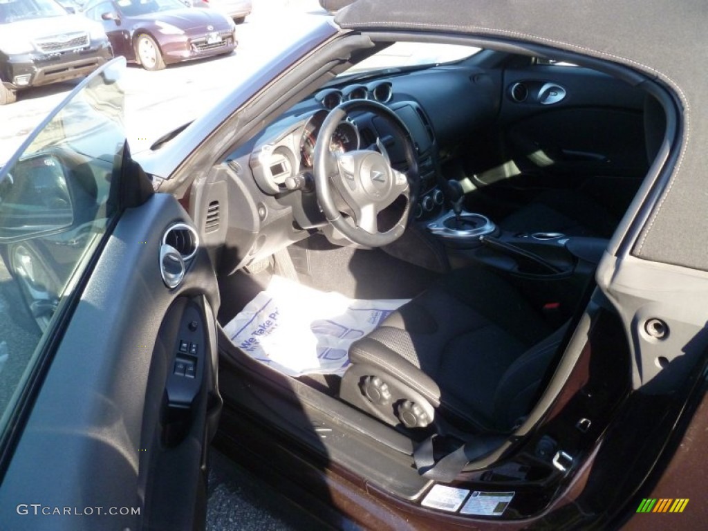 2010 370Z Touring Roadster - Black Cherry / Black Leather photo #6