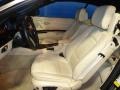 2011 BMW 3 Series Cream Beige Dakota Leather Interior Front Seat Photo