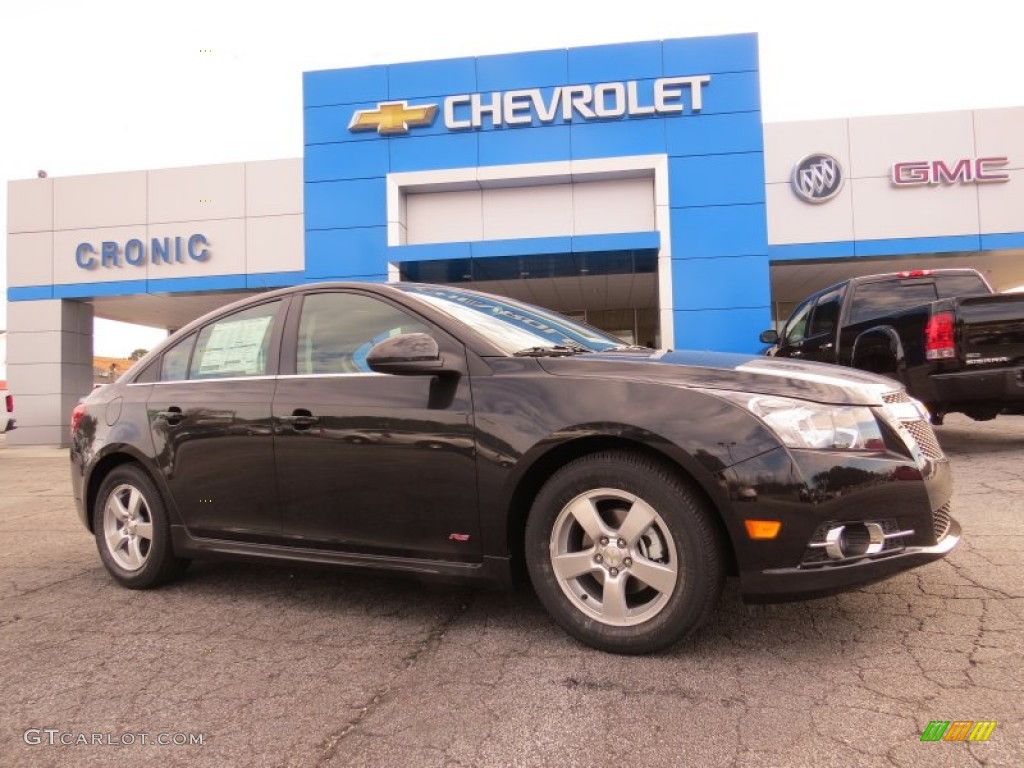 2014 Cruze LT - Black Granite Metallic / Jet Black/Sport Red photo #1