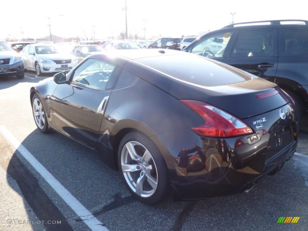 2010 370Z Touring Coupe - Black Cherry / Black Cloth photo #4
