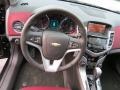 2014 Chevrolet Cruze Jet Black/Sport Red Interior Dashboard Photo