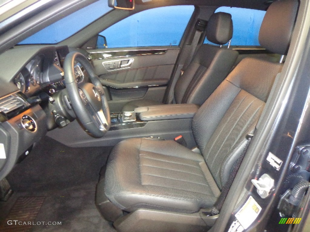 2012 Mercedes-Benz E 550 4Matic Sedan Front Seat Photos