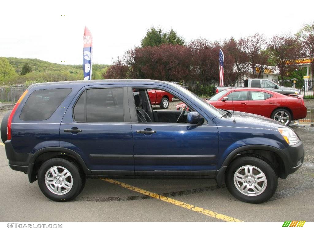 2003 CR-V EX 4WD - Eternal Blue Pearl / Black photo #2