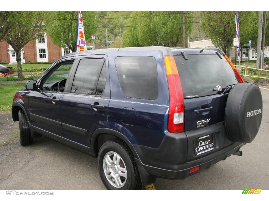 2003 CR-V EX 4WD - Eternal Blue Pearl / Black photo #6