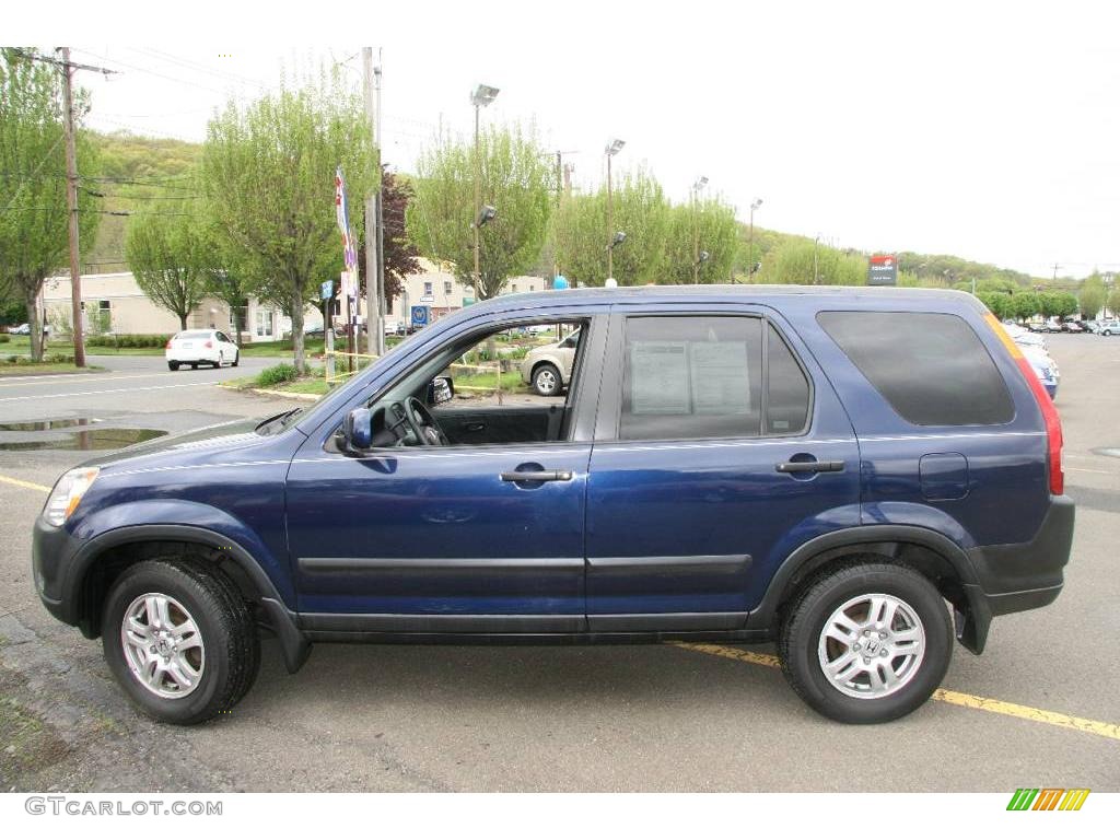 2003 CR-V EX 4WD - Eternal Blue Pearl / Black photo #7
