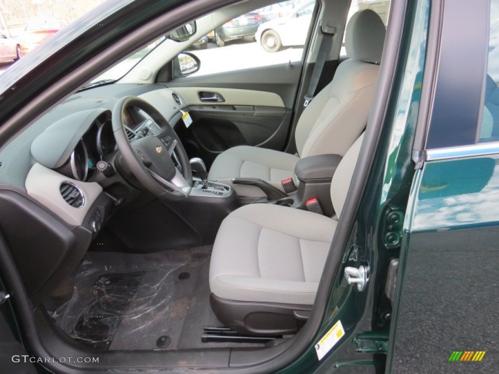 2014 Cruze Eco - Rainforest Green Metallic / Medium Titanium photo #11