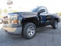 Black - Silverado 1500 WT Regular Cab Photo No. 3