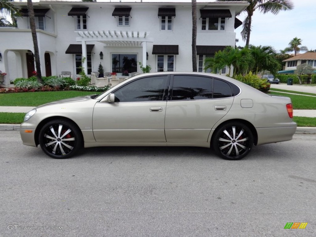 2000 GS 300 - Burnished Gold Metallic / Ivory photo #3
