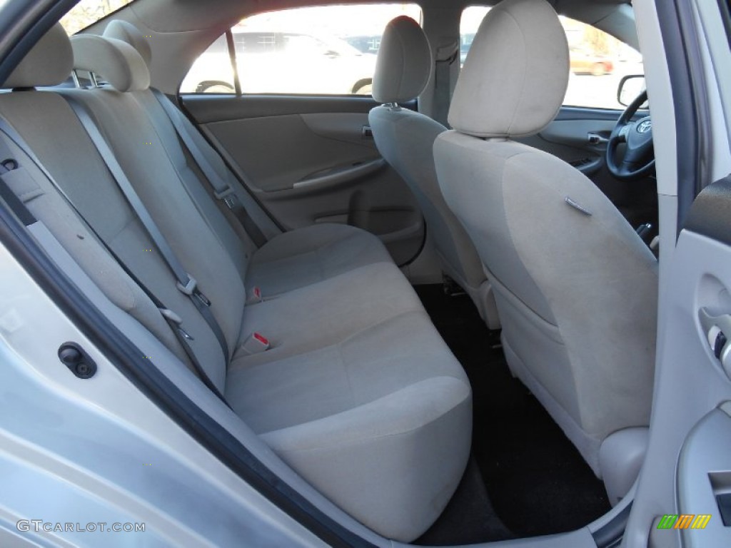 2013 Toyota Corolla LE Rear Seat Photos