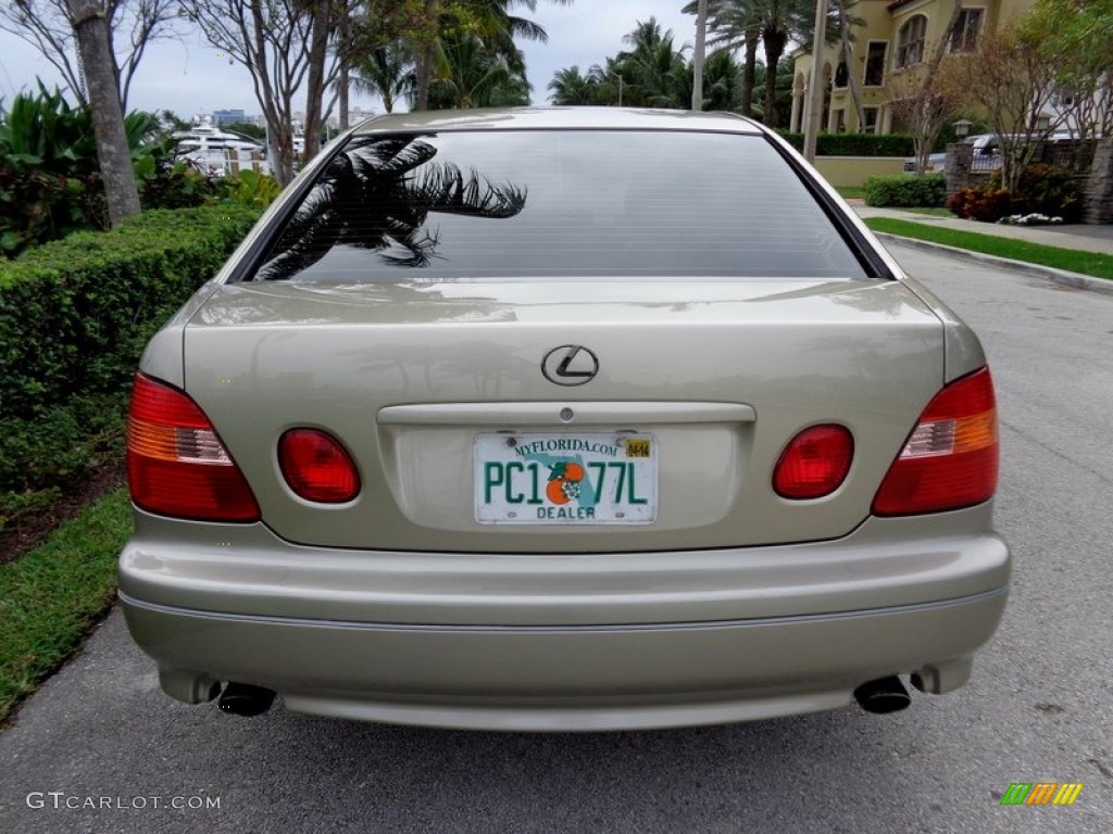 2000 GS 300 - Burnished Gold Metallic / Ivory photo #7