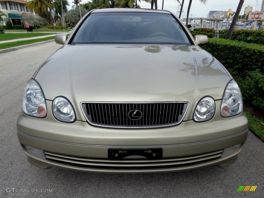2000 GS 300 - Burnished Gold Metallic / Ivory photo #16