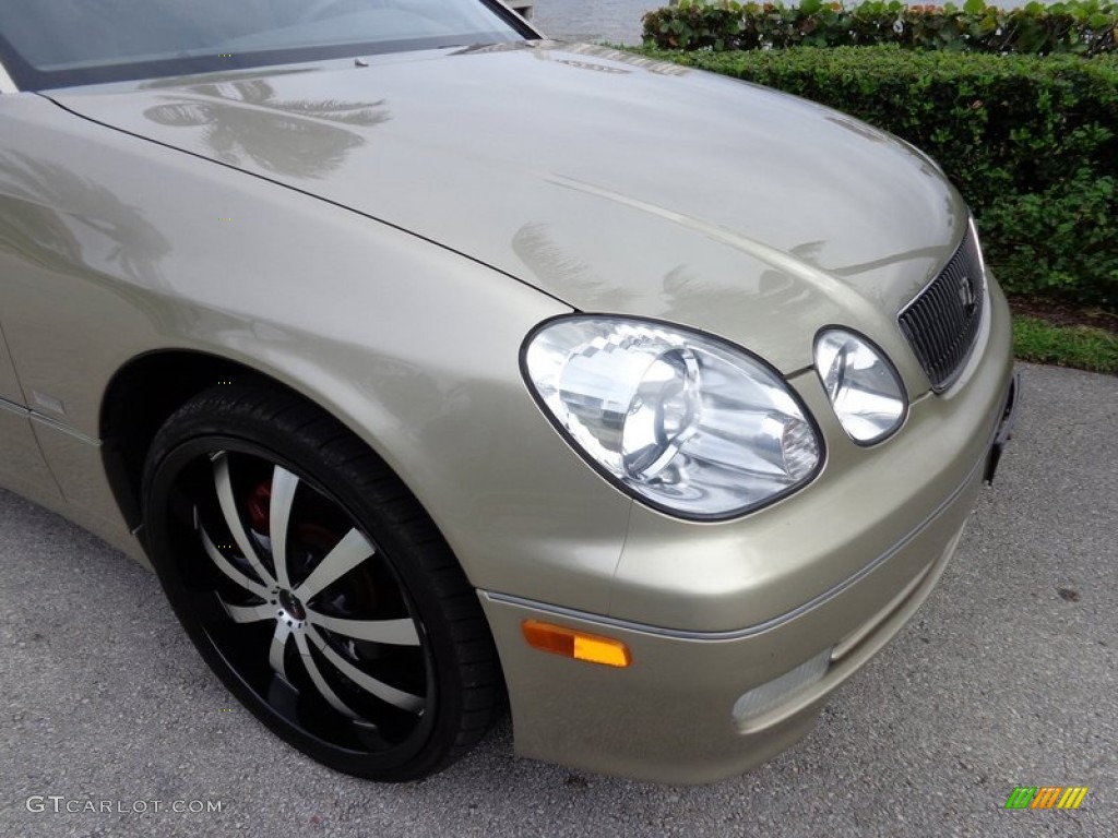 2000 GS 300 - Burnished Gold Metallic / Ivory photo #25