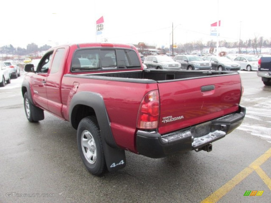 Impulse Red Pearl 2008 Toyota Tacoma Access Cab 4x4 Exterior Photo #89546263