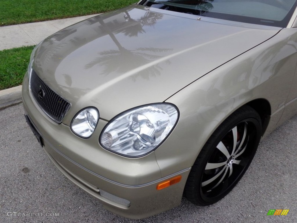 2000 GS 300 - Burnished Gold Metallic / Ivory photo #36