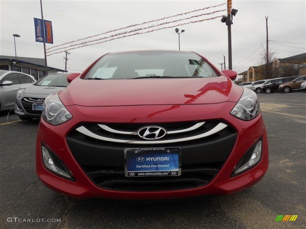 2013 Elantra GT - Red / Beige photo #3