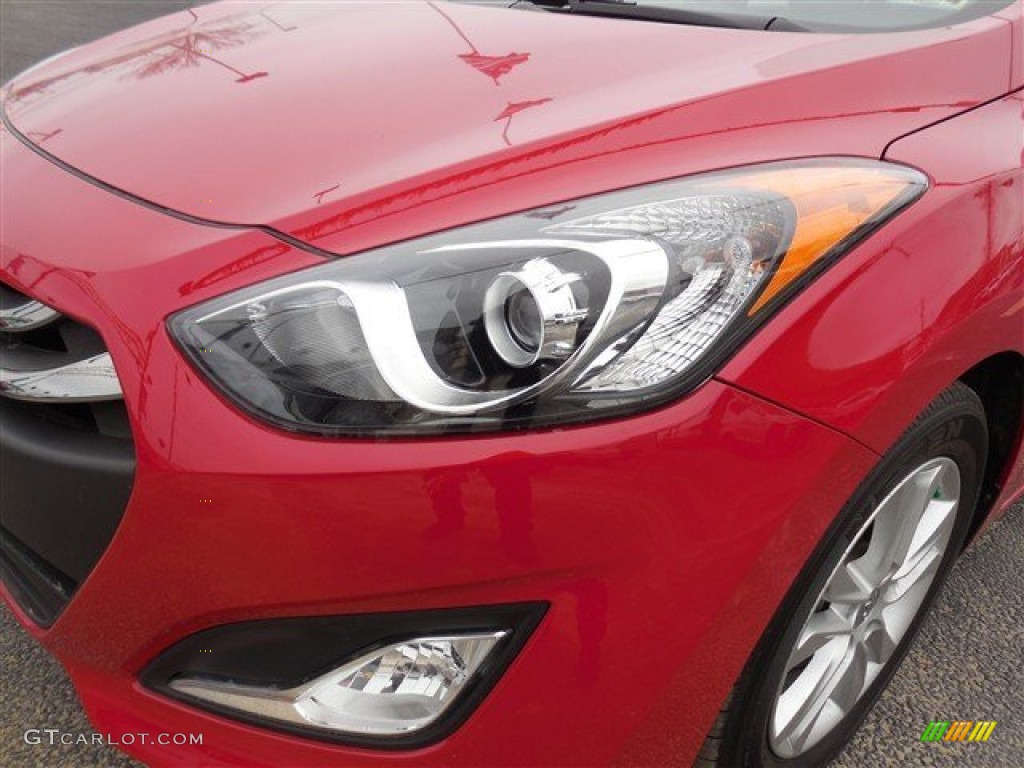 2013 Elantra GT - Red / Beige photo #4