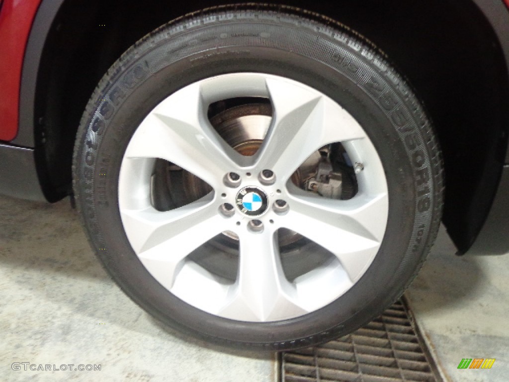 2011 X6 xDrive35i - Vermillion Red Metallic / Sand Beige photo #13