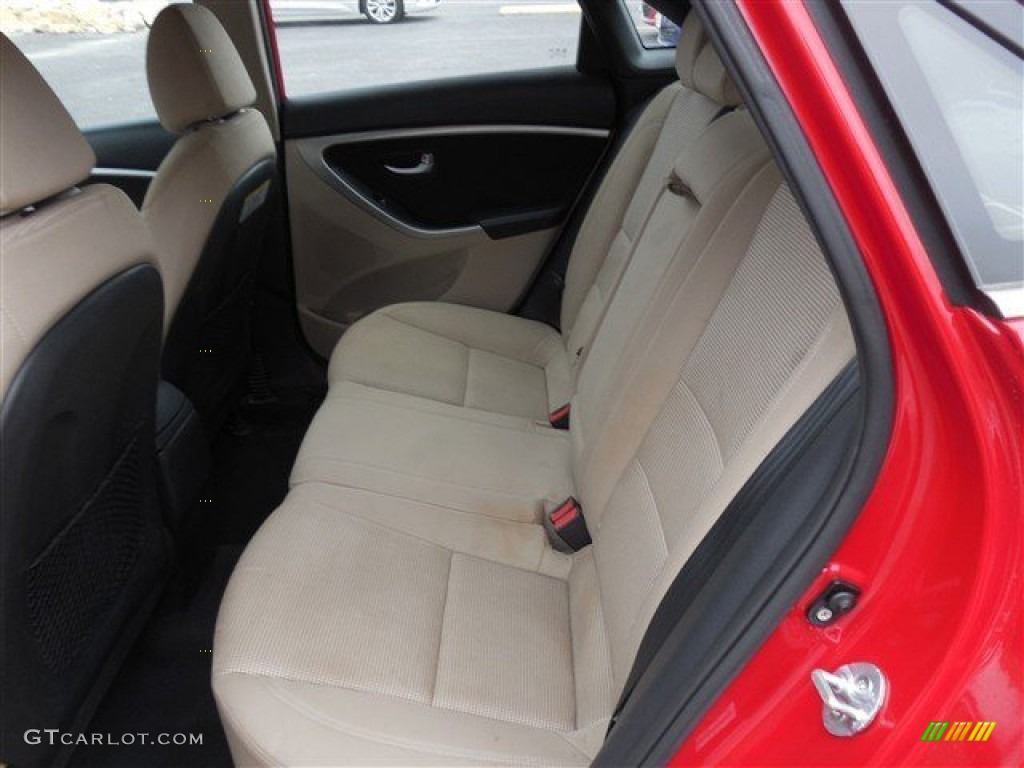 2013 Elantra GT - Red / Beige photo #15