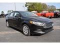 2014 Tuxedo Black Ford Fusion S  photo #3