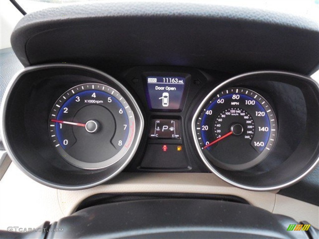 2013 Elantra GT - Red / Beige photo #21