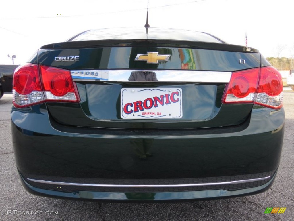 2014 Cruze LT - Rainforest Green Metallic / Medium Titanium photo #6