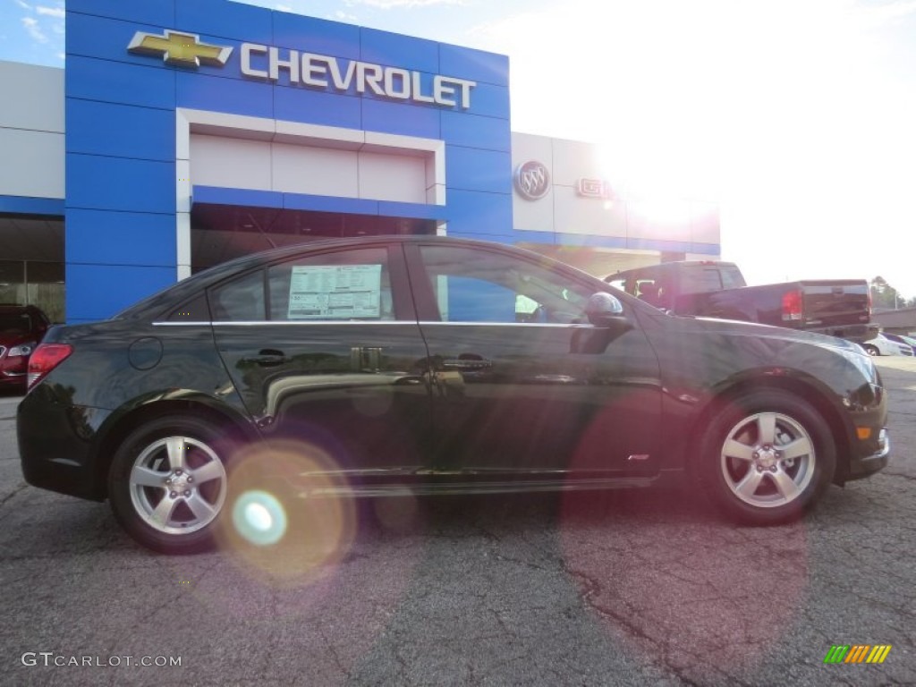 2014 Cruze LT - Rainforest Green Metallic / Medium Titanium photo #8