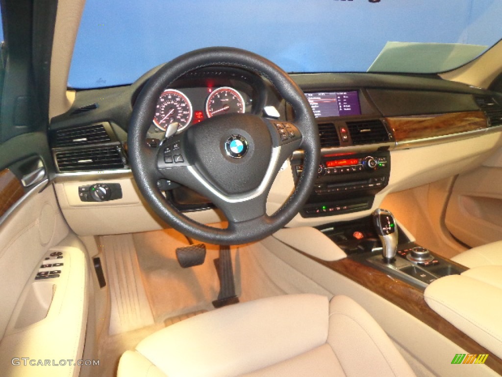 2011 X6 xDrive35i - Vermillion Red Metallic / Sand Beige photo #23