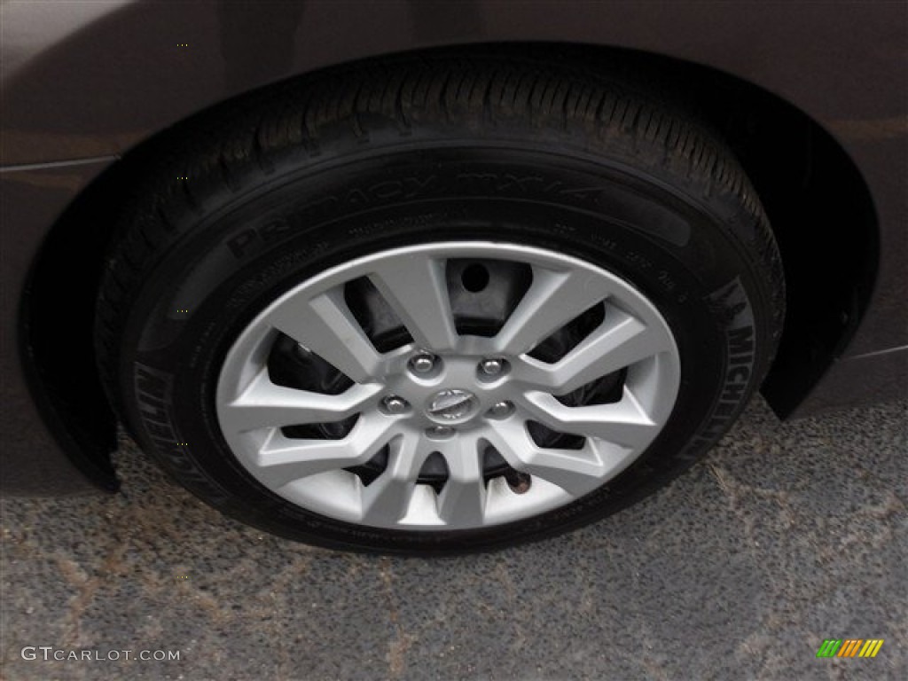 2014 Altima 2.5 S - Java Metallic / Beige photo #5