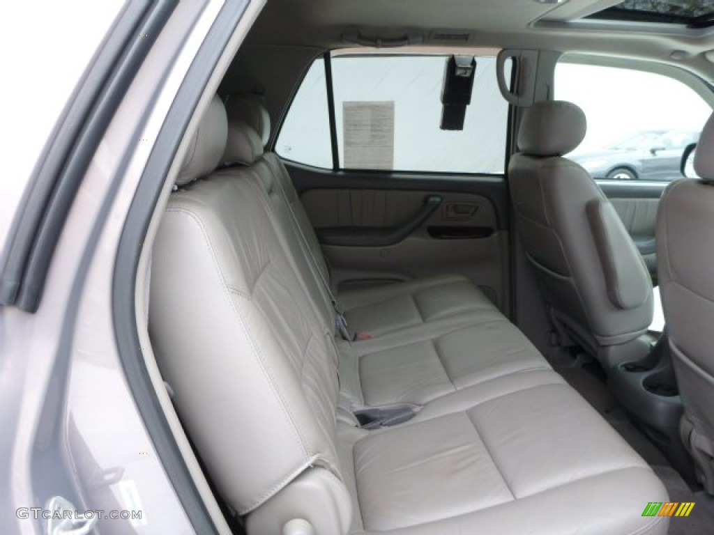 2002 Sequoia Limited 4WD - Thunder Gray Metallic / Oak photo #14