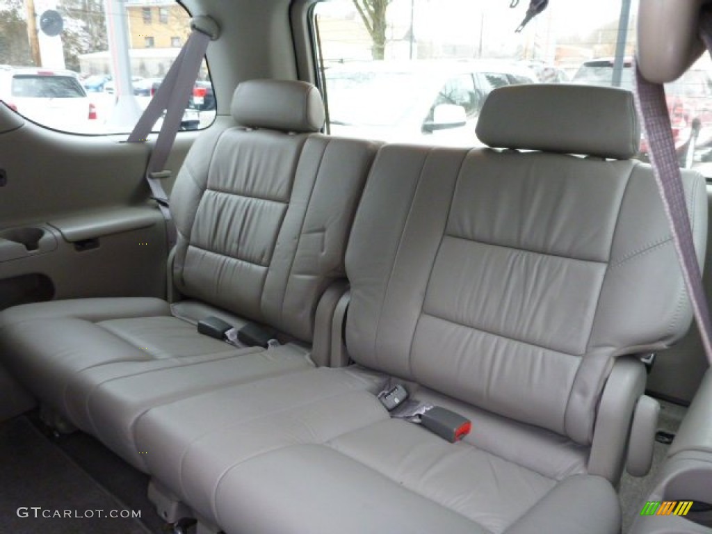 2002 Sequoia Limited 4WD - Thunder Gray Metallic / Oak photo #20