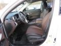 2014 Chevrolet Equinox Brownstone/Jet Black Interior Front Seat Photo