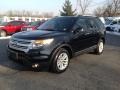 2012 Black Ford Explorer XLT 4WD  photo #22