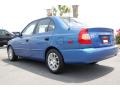 2001 Coastal Blue Hyundai Accent GL Sedan  photo #4