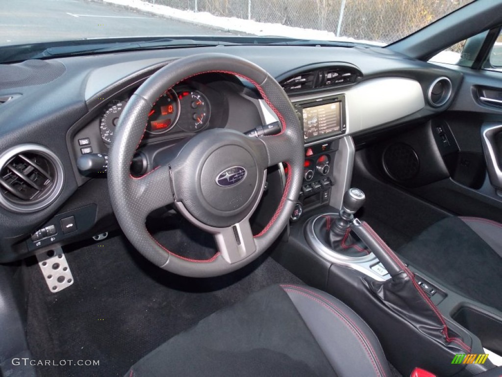 Black Leather/Alcantara Interior 2013 Subaru BRZ Limited Photo #89549167