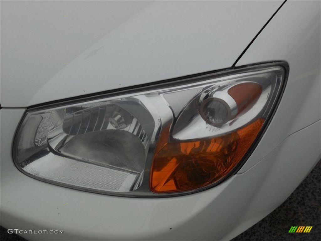 2008 Spectra LX Sedan - White / Gray photo #25