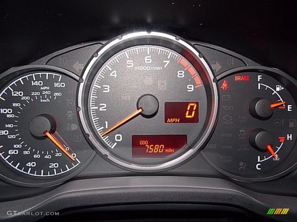 2013 Subaru BRZ Limited Gauges Photo #89549371