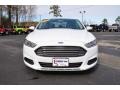 2014 Oxford White Ford Fusion S  photo #2