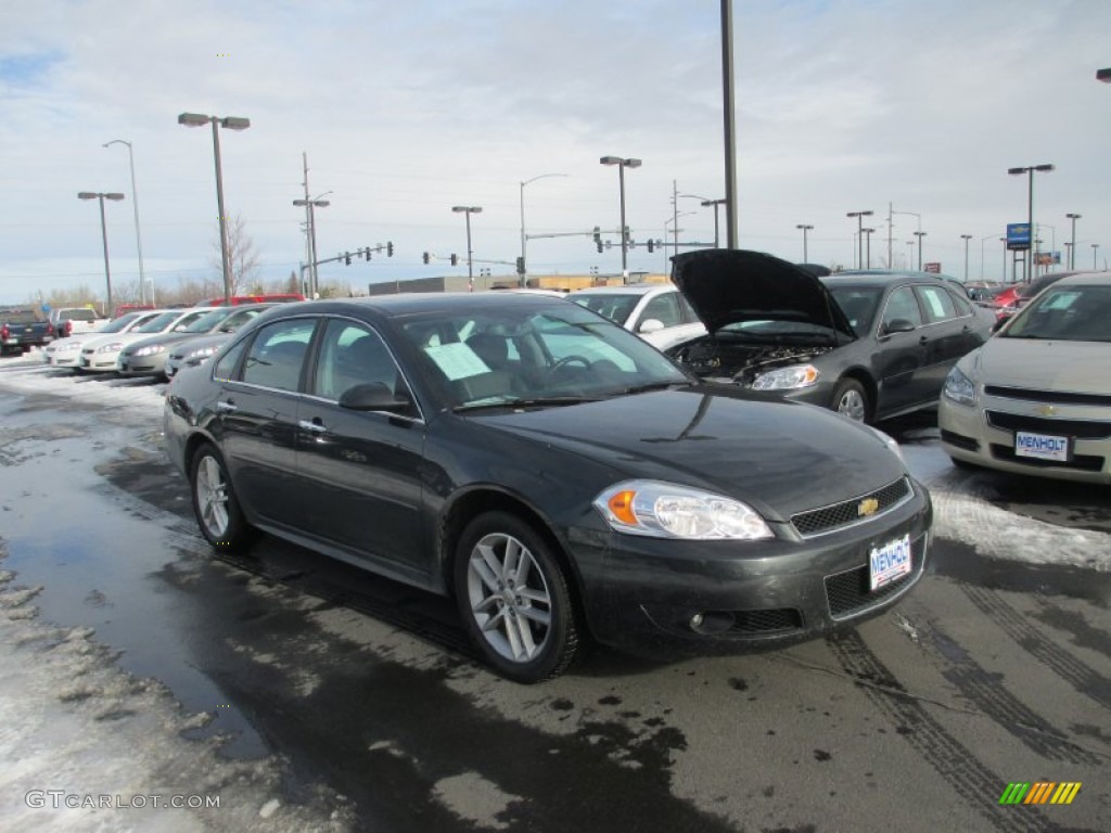 2012 Impala LTZ - Ashen Gray Metallic / Ebony photo #1