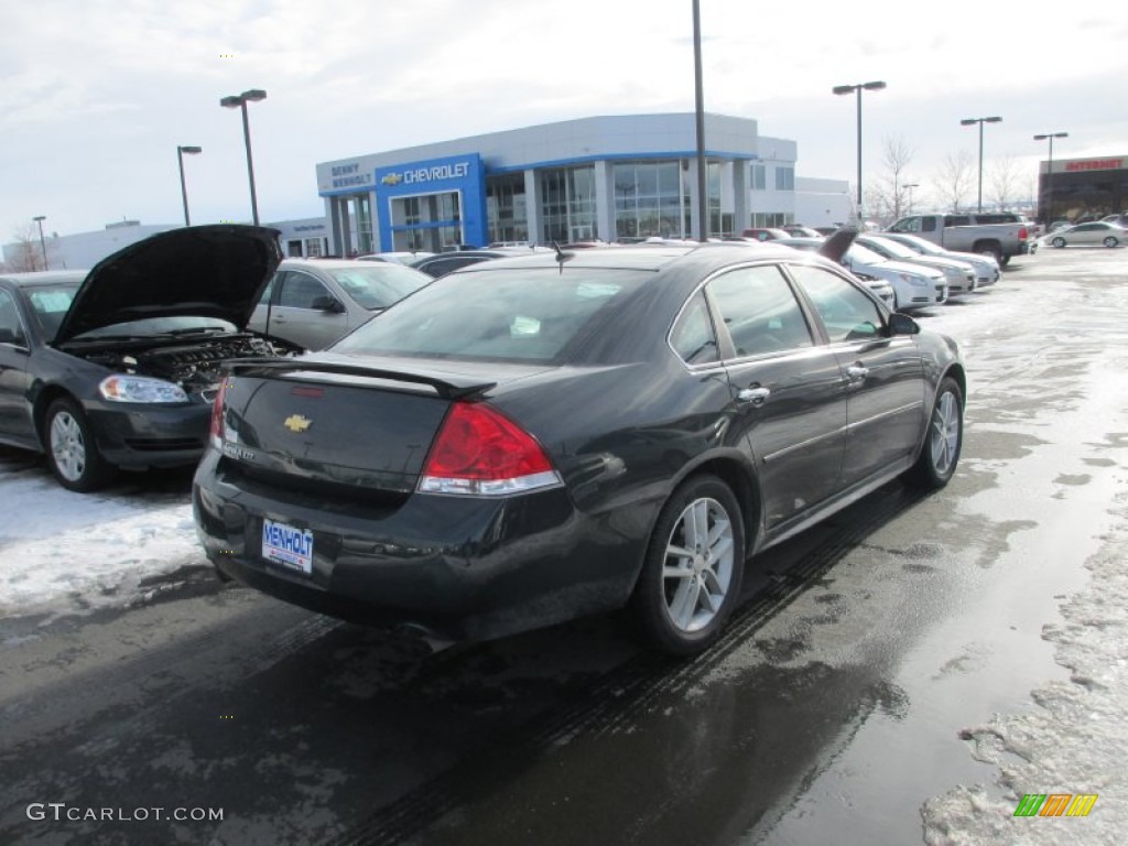 2012 Impala LTZ - Ashen Gray Metallic / Ebony photo #4