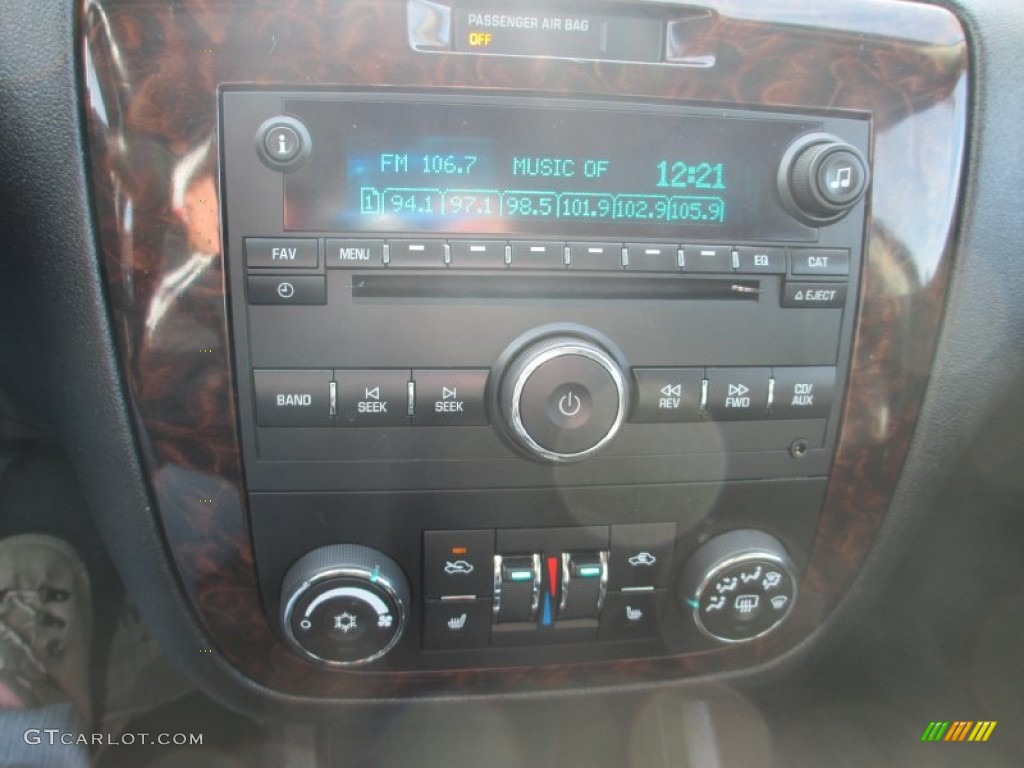 2012 Impala LTZ - Ashen Gray Metallic / Ebony photo #9