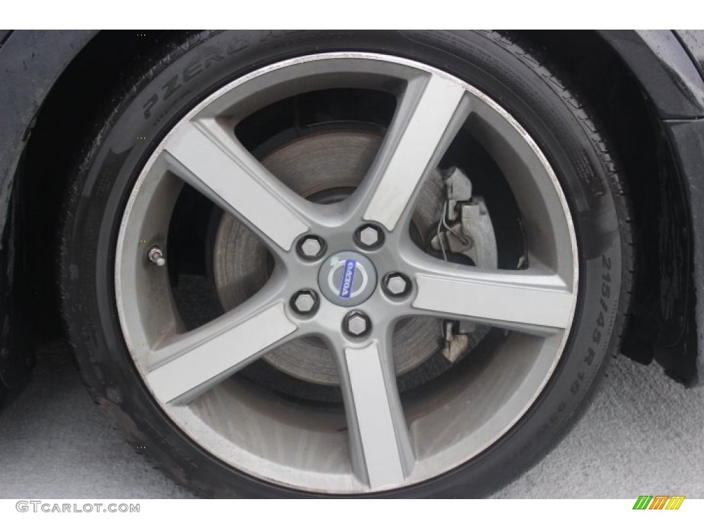 2011 C30 T5 R-Design - Black Sapphire Metallic / R Design Off Black Flextec photo #6