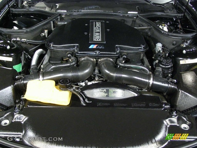 2001 BMW Z8, Black / Black/Beige, Engine 2001 BMW Z8 Roadster Parts