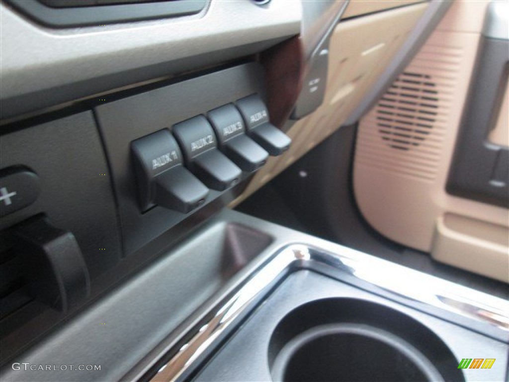 2014 F250 Super Duty Lariat Crew Cab 4x4 - Kodiak Brown Metallic / Adobe photo #16