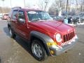 Inferno Red Crystal Pearl 2007 Jeep Liberty Sport 4x4 Exterior
