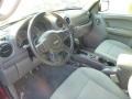 Medium Slate Gray Prime Interior Photo for 2007 Jeep Liberty #89553478