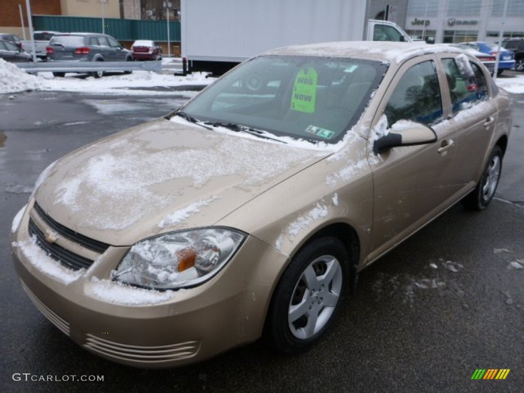 Sandstone Metallic 2008 Chevrolet Cobalt LT Sedan Exterior Photo #89553760