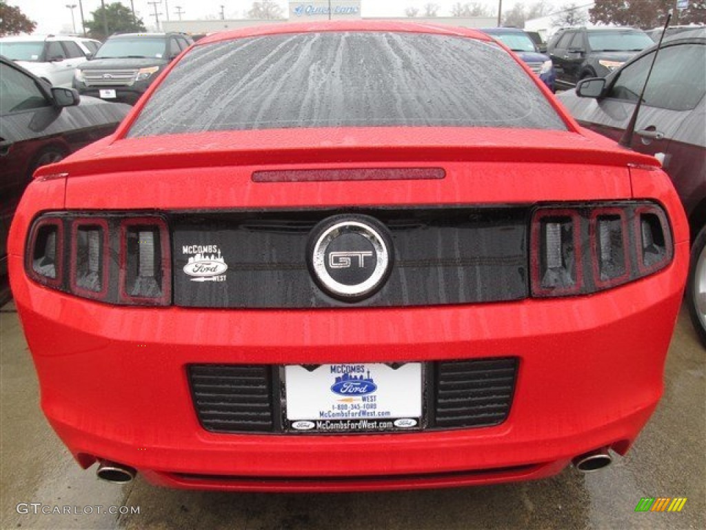 2014 Mustang GT Coupe - Race Red / Charcoal Black photo #6