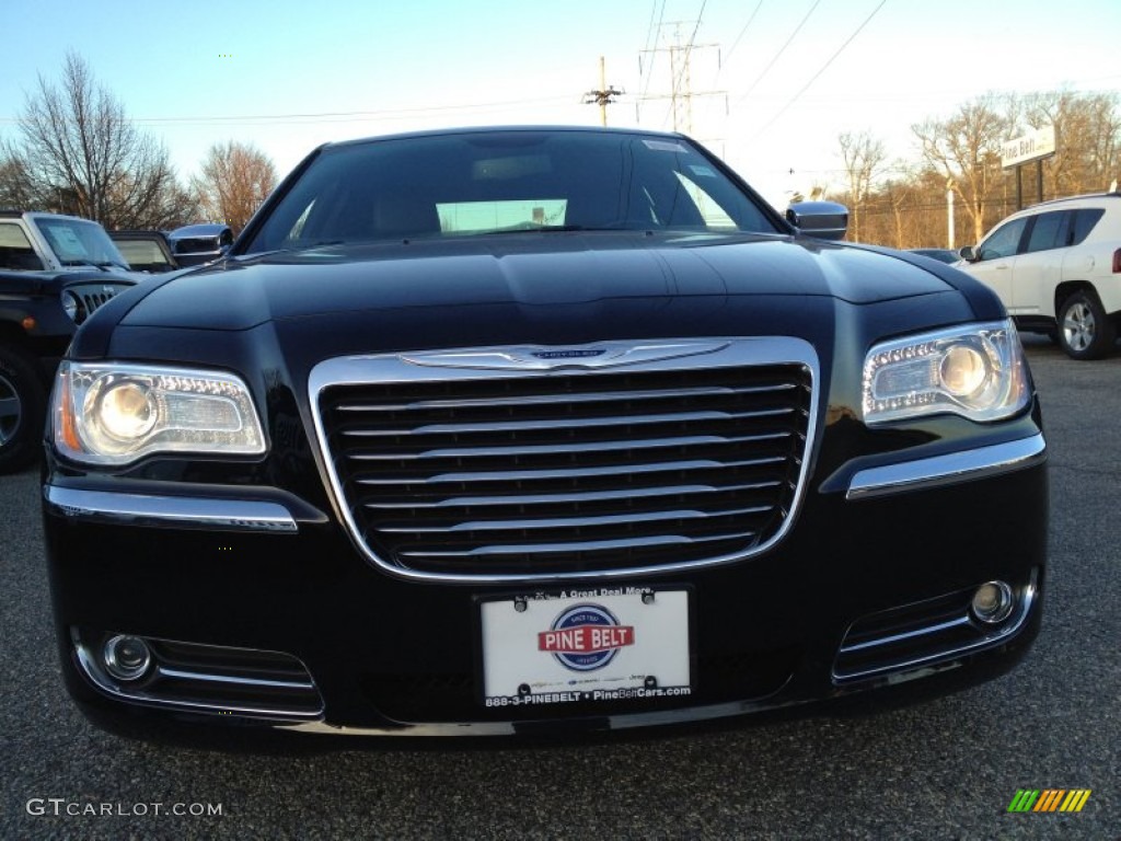 2014 300 C AWD - Gloss Black / Black photo #2