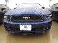 2014 Deep Impact Blue Ford Mustang V6 Coupe  photo #2