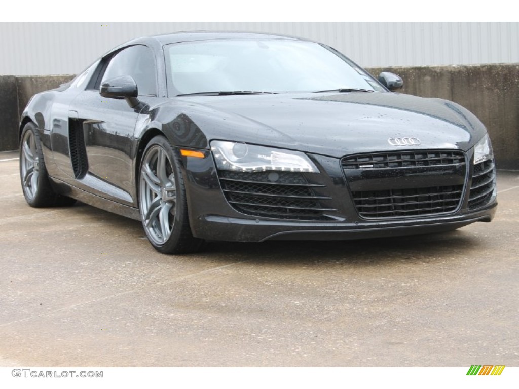 Phantom Black Pearl Effect 2012 Audi R8 4.2 FSI quattro Exterior Photo #89556343
